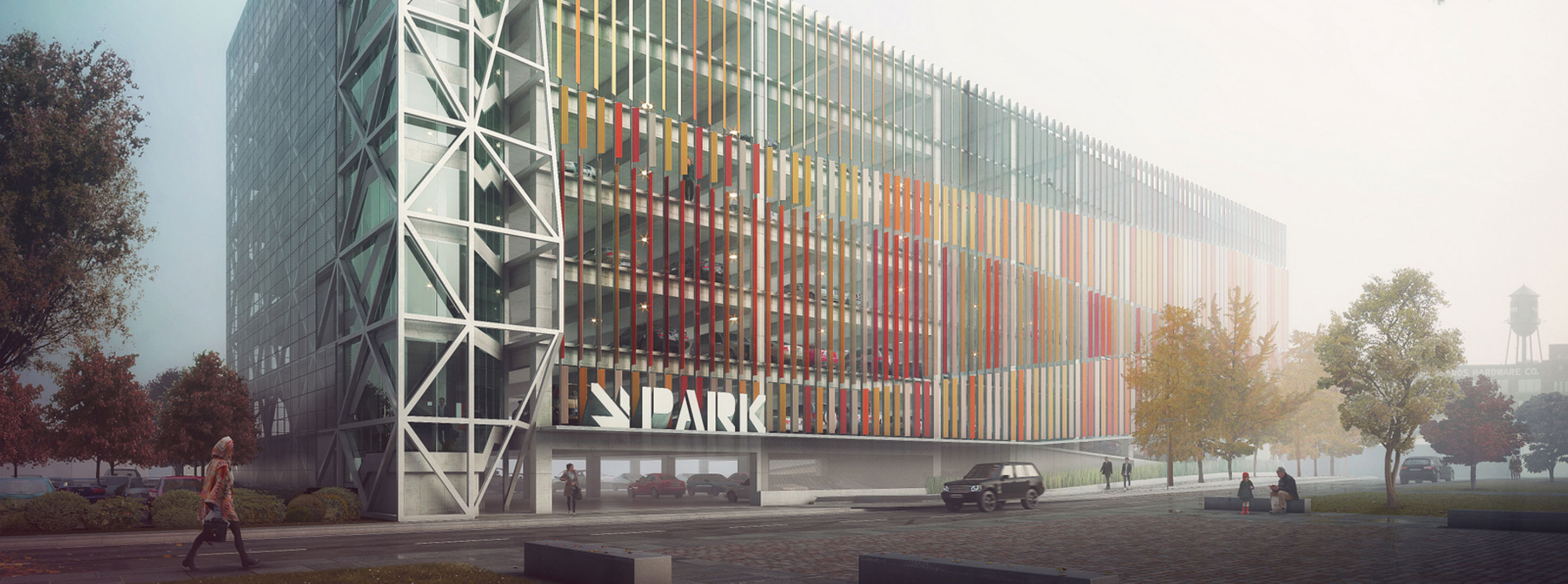 Goodale st parking facility franklin county convention ...